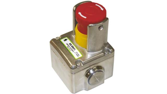IDEM ES Series Twist Release Emergency Stop Push Button, Surface Mount, 2NC + 1NO, IP69K | 231006