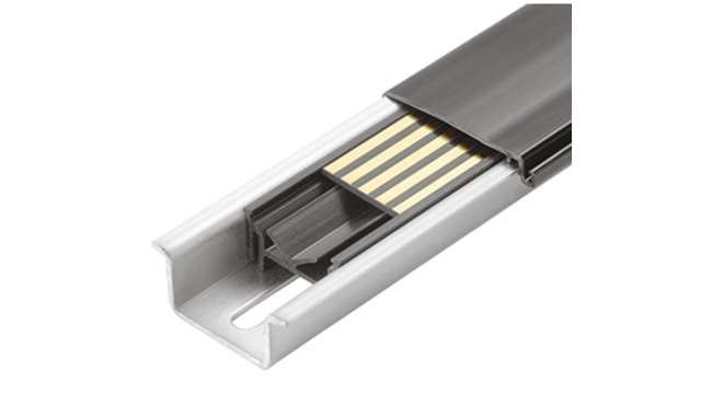 PR Electronics Steel Perforated DIN Rail, 750 mm x 35 mm x 15 mm | 9400B1