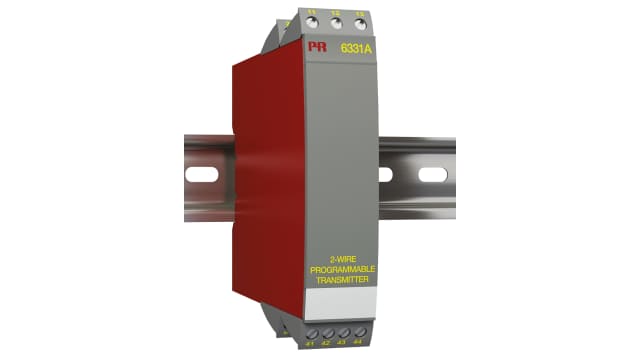 PR Electronics 6331A Temperature Transmitter Temperature Input, 7.2 → 35 V dc, -40 → +60 °C | 6331A2A