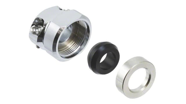 Hirose, JR-WSize 13 Straight Cable Clamp Strain Relief, For Use With RM-W Series Waterproof Connector | JR13WCC-8(72)