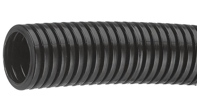 PMA Flexible Conduit, 25mm Nominal Diameter, Plastic, Black | PCLT-23B.50