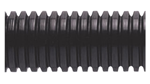 Adaptaflex Flexible Conduit, 16mm Nominal Diameter, Plastic, Black | 7TCA296000R2176  PAFS16/BL/50M