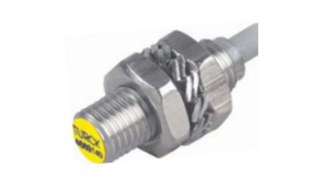 Turck Inductive Threaded Barrel Proximity Sensor, M8, 2 mm Detection, PNP NO, 10 → 30 V dc | Bi2-EG08K-AP6X