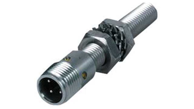 Turck Inductive Threaded Barrel Proximity Sensor, M8, 2 mm Detection, PNP NO, 10 → 30 V dc | Bi2-EG08K-AP6X-H1341