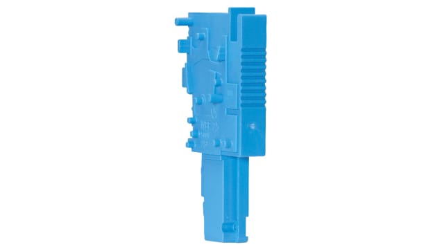Wieland WBF Series Left Side Connector for Use with DIN Rail Terminal Block with Plug-In Connection | Z1.110.8955.6
