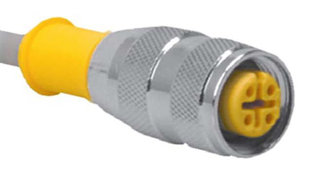 Turck Female 4 way M12 to Free End Sensor Actuator Cable, 15 m | RKV 4.4T-15