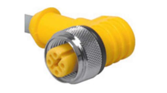 Turck Female 4 way M12 to Male 4 way Unterminated Sensor Actuator Cable, 5 m | WK 4T-5/S101