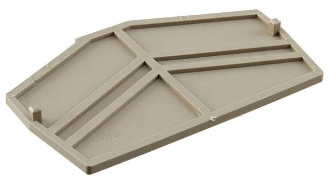 Weidmüller, Z Wemid End Plate for use with Z Series Terminal | 1770880000