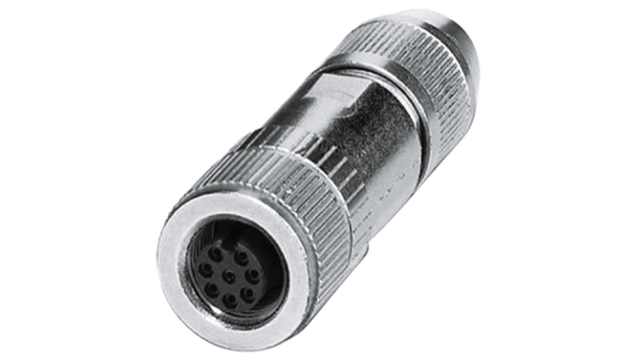BALLUFF Circular Connector, 8 Contacts, Cable, M12 Connector, Socket, Female, IP67, BKS-S115-00 Series | BKS-S115-00