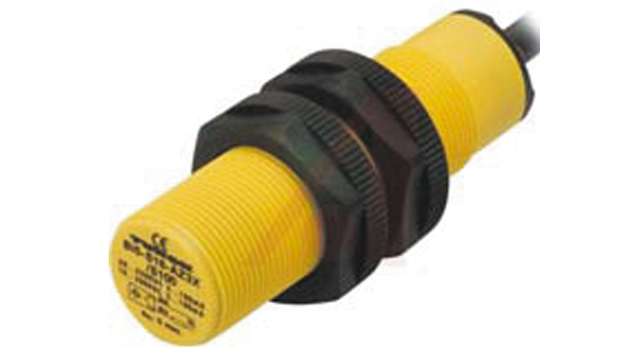 Turck Capacitive Threaded Barrel Proximity Sensor, M18, 5 mm Detection, PNP NO, 10 → 65 V dc | BCF5-S18-AP4X