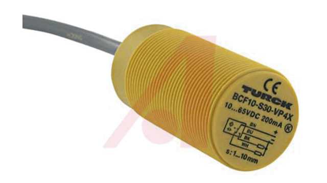 Turck Capacitive Threaded Barrel Proximity Sensor, M30, 15 mm Detection, PNP NO+NC, 10 → 65 V dc | BCF10-S30-VP4X