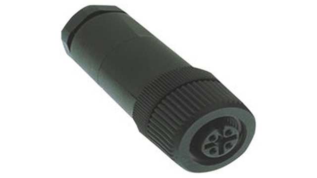 Turck Circular Connector, 5 Contacts, Cable, M12 Connector, Plug, Female, IP67 | B 8151-0/PG9/LABEL