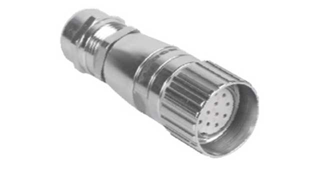 Turck Circular Connector, 12 Contacts, Cable, M23 Connector, Plug, Female, IP65, CK Series | CK 12-0