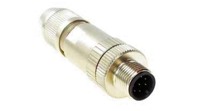 Turck Circular Connector, 4 Contacts, Cable, M12 Connector, Socket, Male, IP67, CMBS Series | CMBS 8141-0
