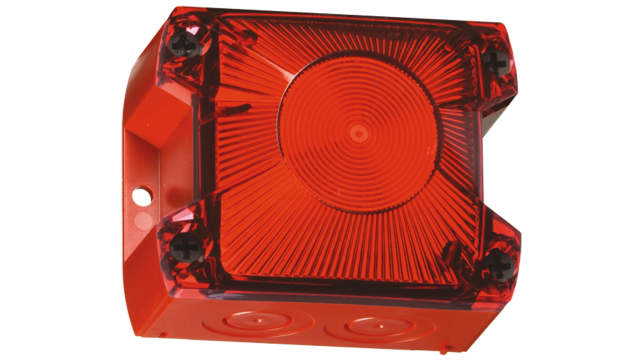 Pfannenberg PY X-S-05 Series Red Flashing Beacon, 230 V ac, Panel Mount, Xenon Bulb | 21510105000