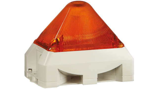 Pfannenberg PY X-MA-10 Series Amber Sounder Beacon, 230 V ac, Base Mount, 100dB at 1 Metre | 21555104055