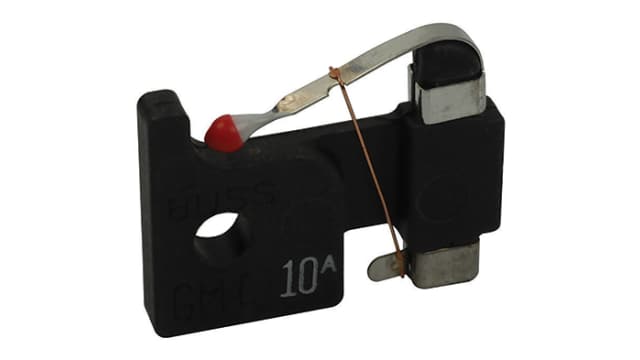 Eaton 0.5 A Red Car Fuse, 60 to 125 V ac Includes Indicator | GMT-1-2A