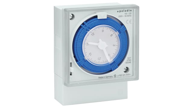 Muller Analogue FS DIN Rail Time Switch, 1-Channel 115 V | FS6418 115V 50-60Hz