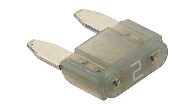 Eaton 2 A Grey Car Fuse, 32 V ac/dc | ATM-2