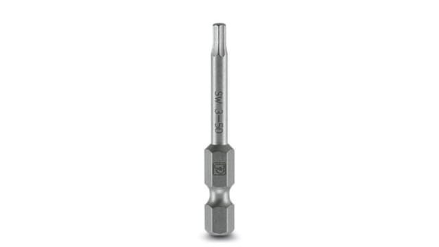 Phoenix Contact Hex Screwdriver Bit, 3 mm Tip, 3 mm Tip, Hex Drive, 50 mm Overall 5-Piece | 1212647