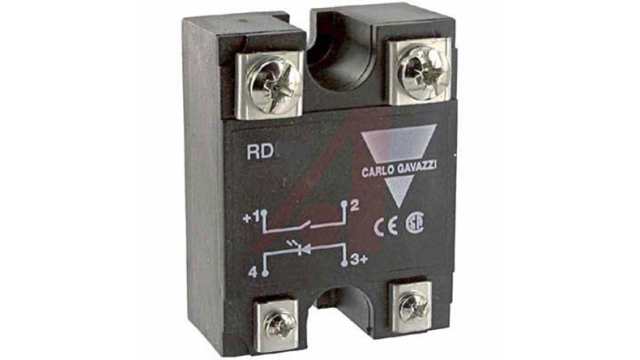 Carlo Gavazzi RA 24 Series Solid State Relay, 25 A Load, Panel Mount, 280 V ac Load, 280V ac/dc Control | RA2425HA06