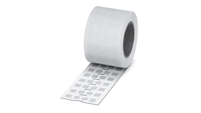 Phoenix Contact Panel Marker, 8 mm Length 0830616 White | 0830616