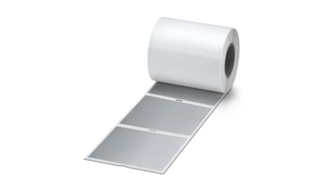 Phoenix Contact Panel Marker, 90 mm Length 0830736 Silver | 0830736