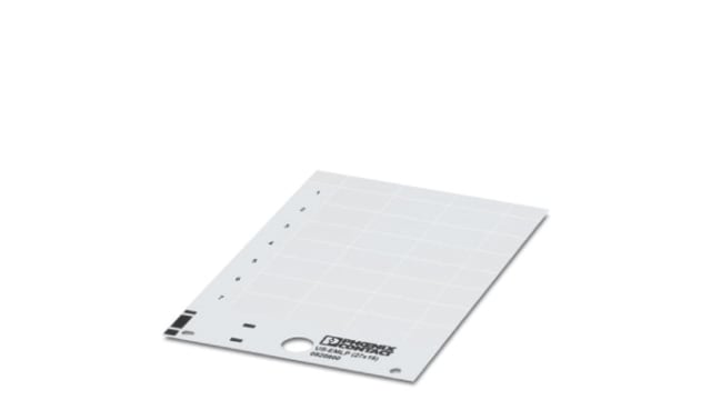 Phoenix Contact Panel Marker, 53.7 mm Length, 0.5 mm Height 0830841 Red | 0830841