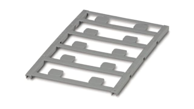 Phoenix Contact Panel Marker, 11 mm Length 0828094 Silver | 0828094