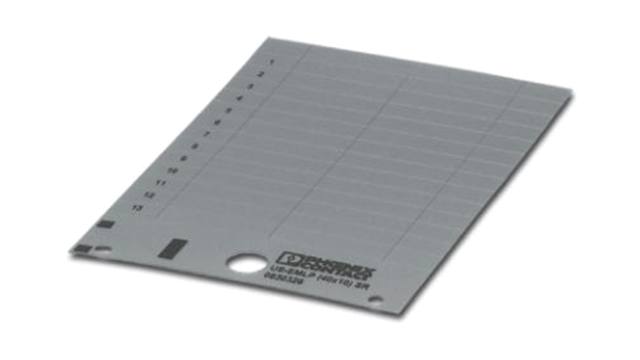 Phoenix Contact Panel Marker, 84.9 mm Length, 0.5 mm Height 0828908 Silver | 0828908