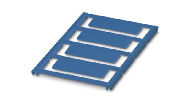 Phoenix Contact Panel Marker, 49 mm Length 0829471 Blue | 0829471