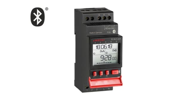 Muller Digital SC DIN Rail Time Switch, 2-Channel 24 V ac/dc | SC 28.21 PRO4 24V