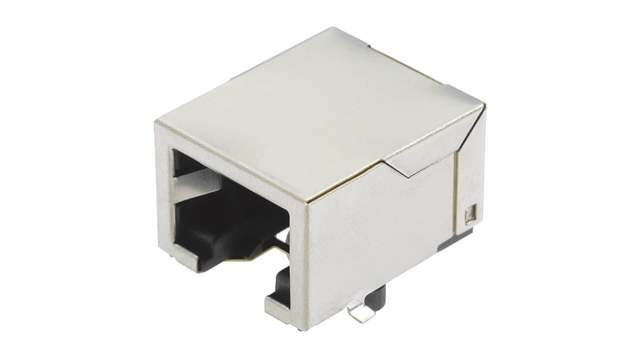 HARTING 0945 Series RJ45 Connector Female, Surface Mount, Cat5 Shielded Right Angle 1 Port 8 Way | 09455511100
