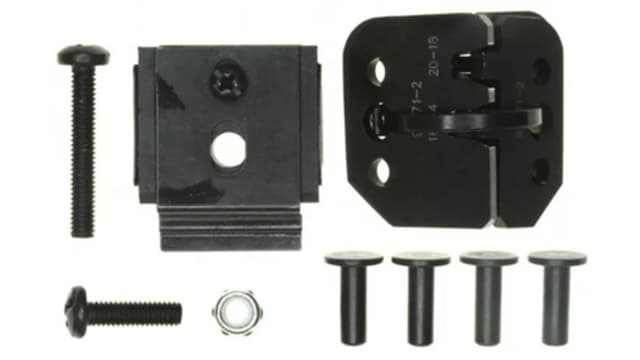 TE Connectivity, Pro-Crimper III Crimp Die Set Black | 90871-2