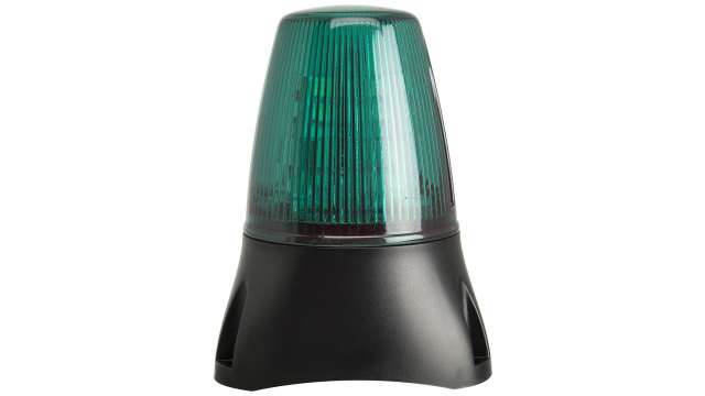 Moflash LEDD100 Series Green Flashing Beacon, 8 → 20 V ac/dc, Surface Mount, LED Bulb, IP65 | LEDD100-01-04