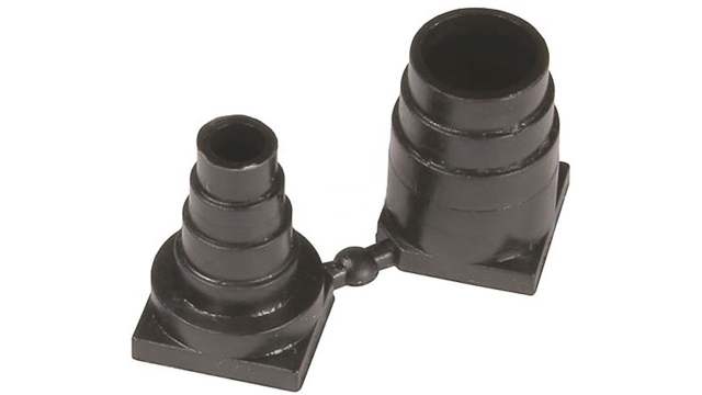 HARTING, D-Sub Series Grommet For Use With D-Sub Backshell | 09670019968