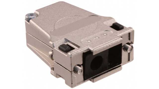 HARTING D-Sub Series Metal Angled D-Sub Backshell, 9 Way Strain Relief | 09670090335