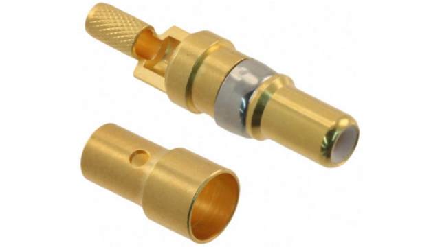 HARTING, 0969 Series, Male D-Sub Connector Coaxial Contact, Gold | 09692815141