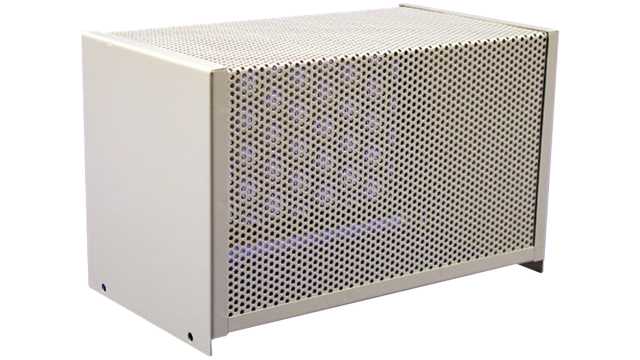 Hammond Steel Grey Perforated Cover, 132.56 mm W, 229 mm L for Use with 1441 Enclosure, 1444 Enclosure | 1451-14