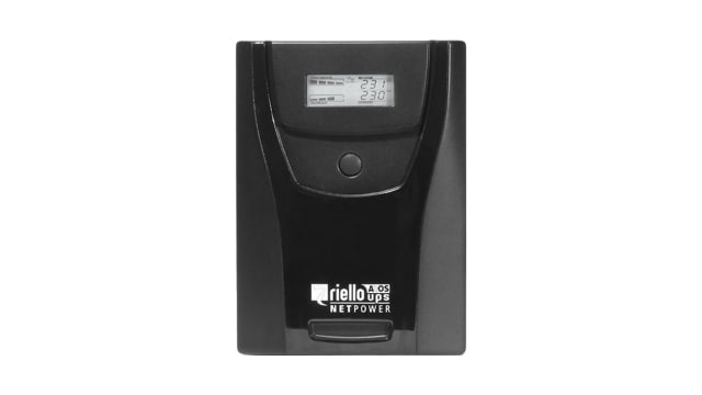 Riello 220 → 240V ac Input Stand Alone Uninterruptible Power Supply, 1500VA (900W), Net Power | NPW 1500