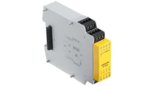 Wieland SP-SDIO Series Input/Output Module, 8 Inputs, 4 Outputs, 24 V dc | R1.190.0030.0