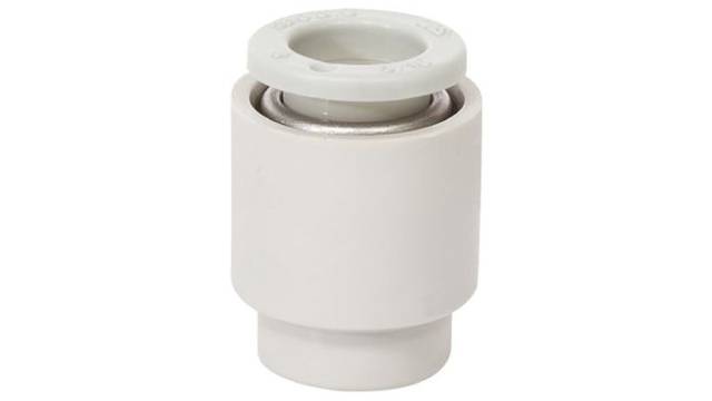 SMC Perfluoroalkoxy Alkane, Nylon, FEP, Polyurethane, Soft Nylon Blanking Plug | KQ2C08-00A