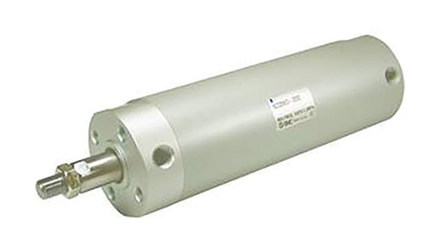 SMC Aluminium Alloy, Brass, Carbon Steel, Chromated, Rolled Steel, Stainless Steel, Urethane, White Hard Anodised, | CG1N32-PS