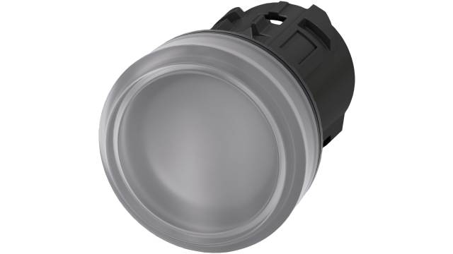 Siemens Clear Pilot Light Head, 22 mm Cutout SIRIUS ACT 3SU10 Series | 3SU1001-6AA70-0AA0