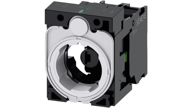 Siemens SIRIUS ACT 3SU15 Series Contact & Light Block, 6 → 24V ac/dc, 1NO | 3SU1501-1AG00-1BA0