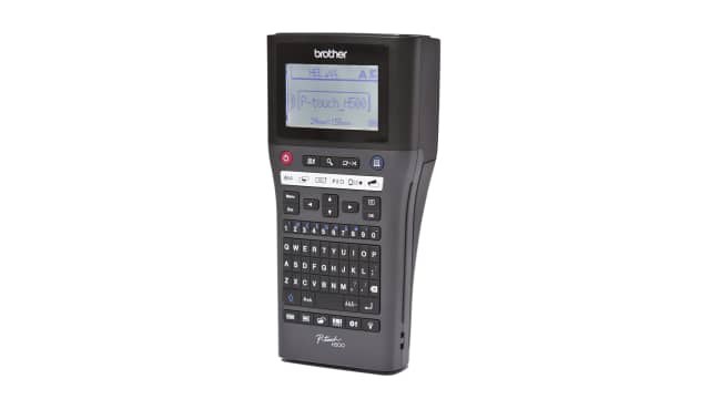 Brother PT-H500 Handheld Label Printer, 24 mm Max Label Width, Type G - British 3-Pin | PTH500