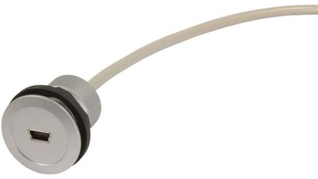 HARTING Straight, Panel Female- 1 Port Type USB Type A to B IP20 USB Connector USB 2.0 | 09454521940