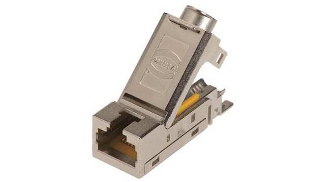 HARTING 2082000 Series 1 Port RJ45 Unshielded HIFF Jack, Cat6 | 20820000002