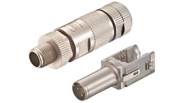 HARTING Circular Connector, 4 Contacts, Cable, M12 Connector, Plug, Male, IP65, IP67, preLink Series | 20820050001