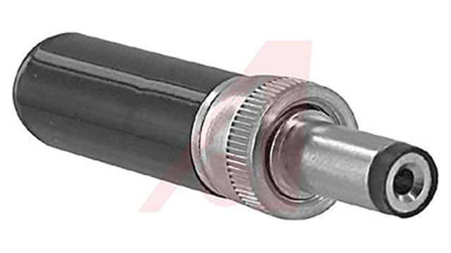 Switchcraft, S7 Straight DC Jack 5A, 12 V, Cable, length 45.7 mm, Tin | S761K